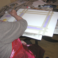 Resident painting